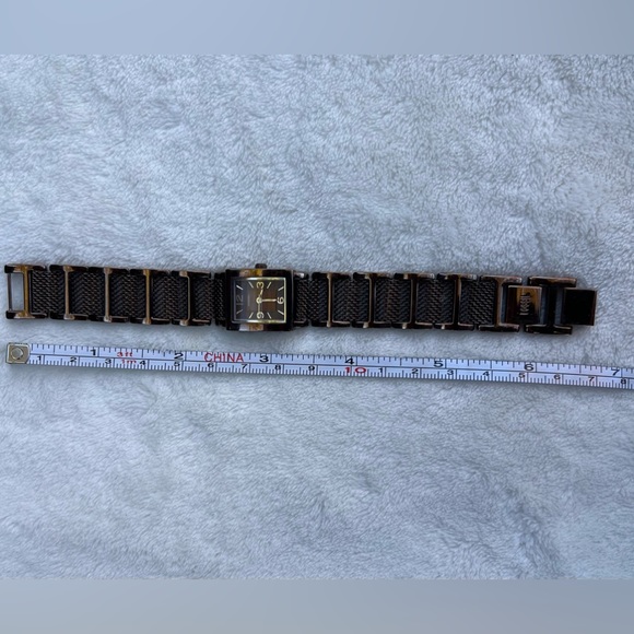 Ladies FOSSIL F2  Chocolate Mesh Bracelet Watch ES-1720 - - Picture 5 of 6